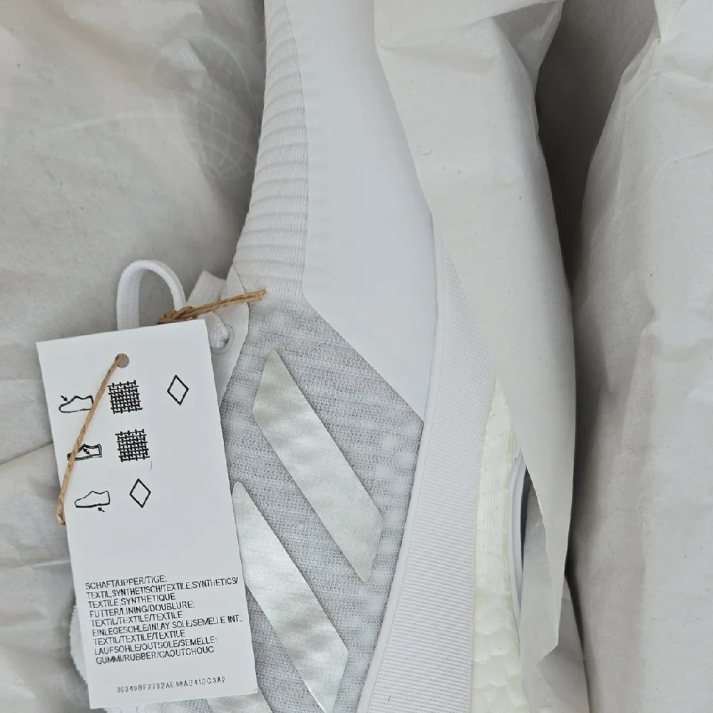 Adidas CrazyFlight W White Sneakers Size8 - Picture 4 of 8